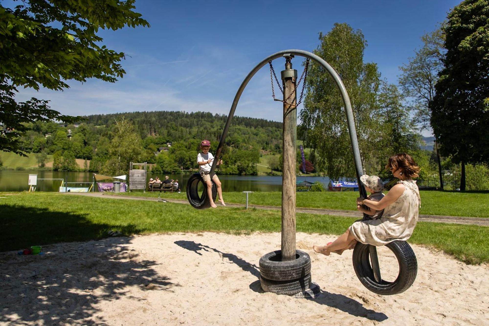 Feriendorf Am Maltschacher See Feldkirchen in Kärnten Dış mekan fotoğraf